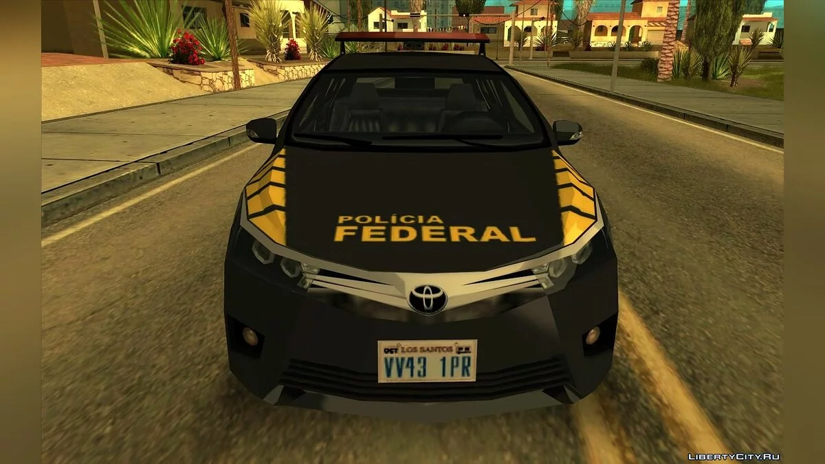 Toyota Corolla 2017 - Police (style SA) / GTA San Andreas
