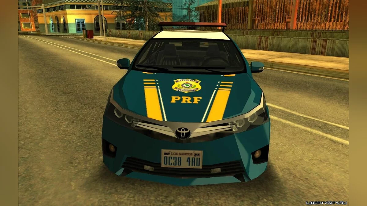 Toyota Corolla 2017 - Policía (estilo SA) / GTA San Andreas