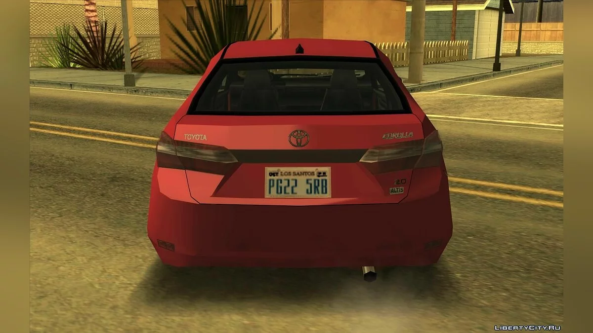 Toyota Corolla 2017 (стиль SA) / GTA San Andreas