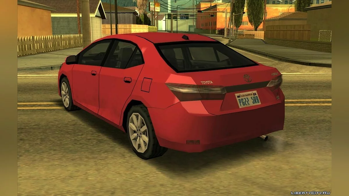 Toyota Corolla 2017 (стиль SA) / GTA San Andreas
