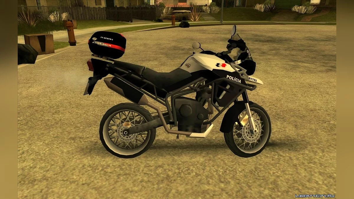 Triumph Tiger 800 - Policía / GTA San Andreas