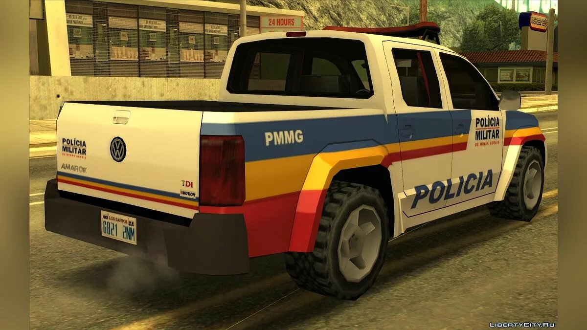 Volkswagen Amarok 2012 PMMG - Police (SA Style) / GTA San Andreas