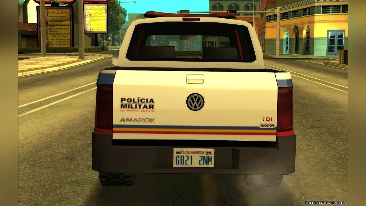 Volkswagen Amarok 2012 PMMG - Police (SA Style) / GTA San Andreas