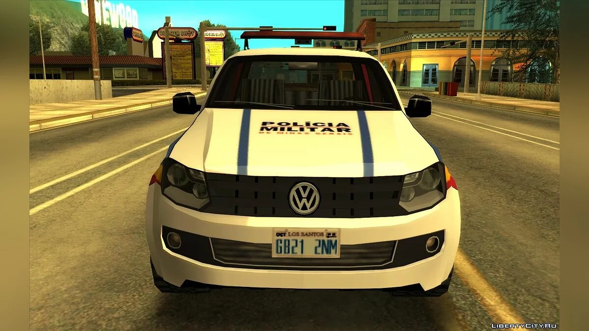 Volkswagen Amarok 2012 PMMG - Police (SA Style) / GTA San Andreas