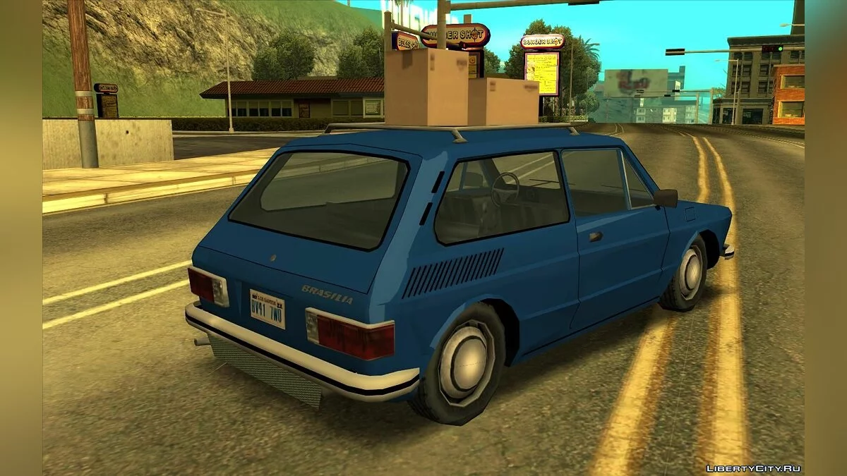 Volkswagen Brasilia 1975-1979 (SA стиль) / GTA San Andreas