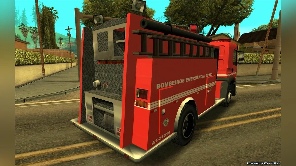 Volkswagen Constellation 24-280 - Servicio de Bomberos (estilo SA) / GTA San Andreas