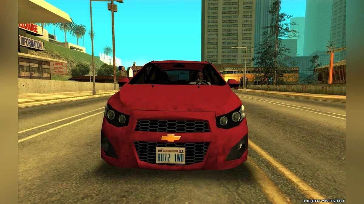 2014 Chevrolet Sonic Hatchback Lowpoly / GTA San Andreas