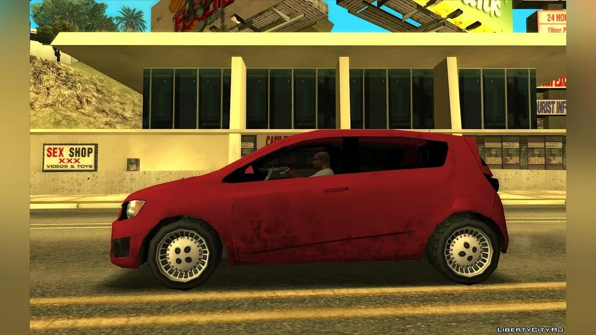 2014 Chevrolet Sonic Hatchback Lowpoly / GTA San Andreas