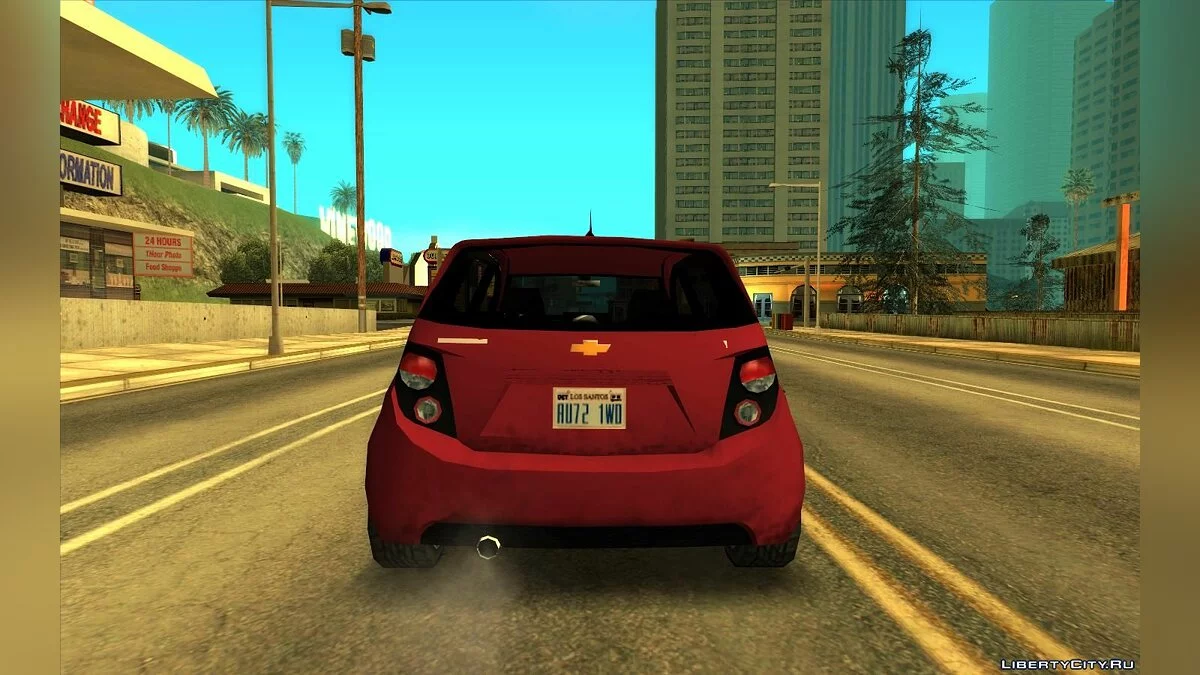2014 Chevrolet Sonic Hatchback Lowpoly / GTA San Andreas