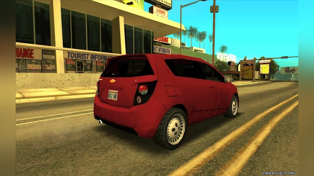 2014 Chevrolet Sonic Hatchback Lowpoly / GTA San Andreas