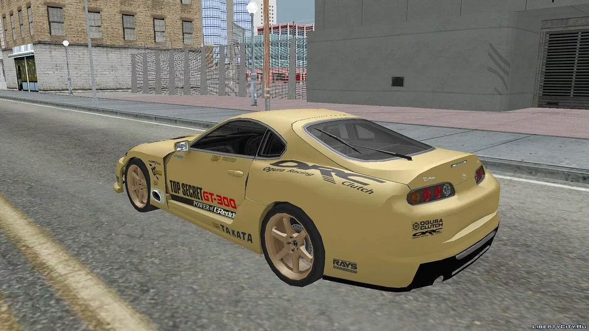 1997年丰田Supra Mk.IV TOP SECRET GT300 / GTA San Andreas