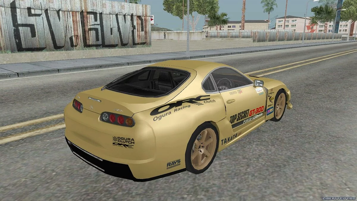 1997年丰田Supra Mk.IV TOP SECRET GT300 / GTA San Andreas