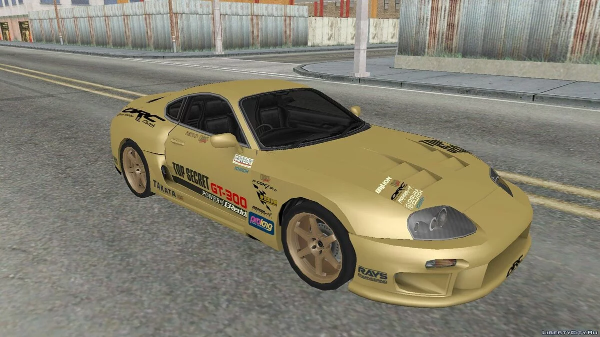 1997年丰田Supra Mk.IV TOP SECRET GT300 / GTA San Andreas