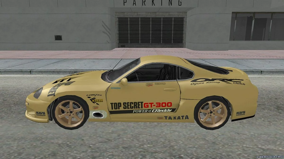 1997年丰田Supra Mk.IV TOP SECRET GT300 / GTA San Andreas