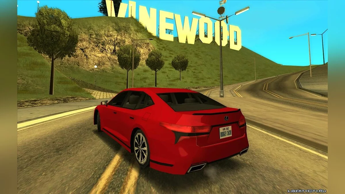 2019 Lexus LS 500 F Sport / GTA San Andreas
