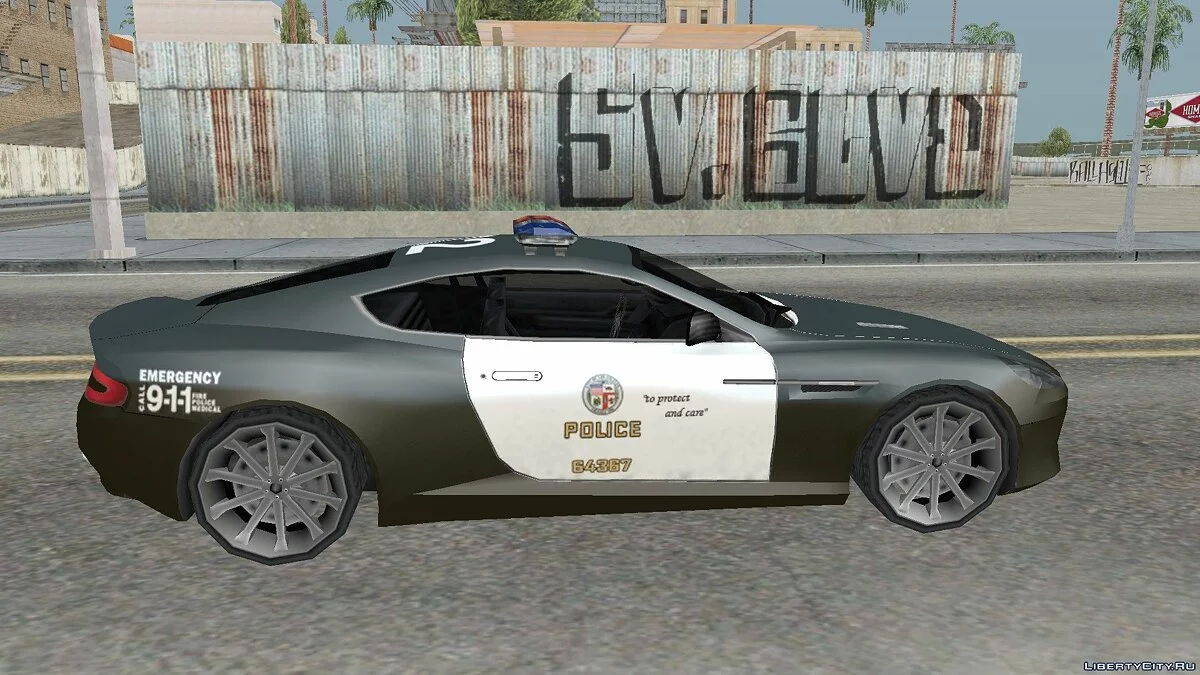 阿斯顿·马丁DB9 LAPD / GTA San Andreas