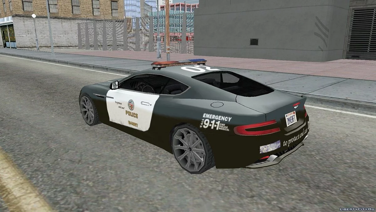 阿斯顿·马丁DB9 LAPD / GTA San Andreas