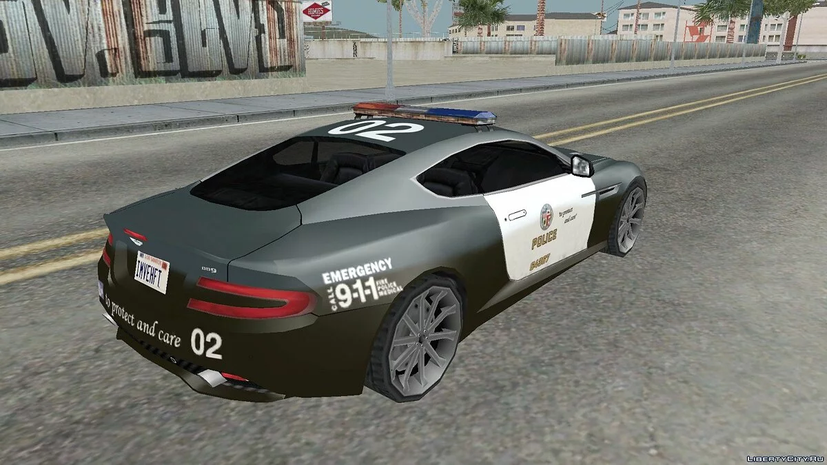 阿斯顿·马丁DB9 LAPD / GTA San Andreas