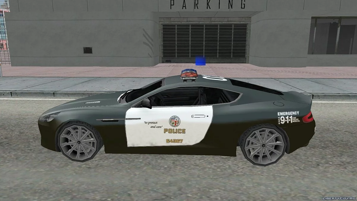 阿斯顿·马丁DB9 LAPD / GTA San Andreas