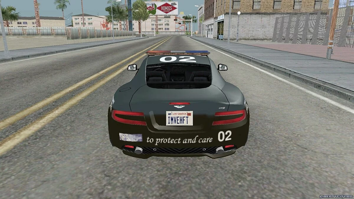 阿斯顿·马丁DB9 LAPD / GTA San Andreas