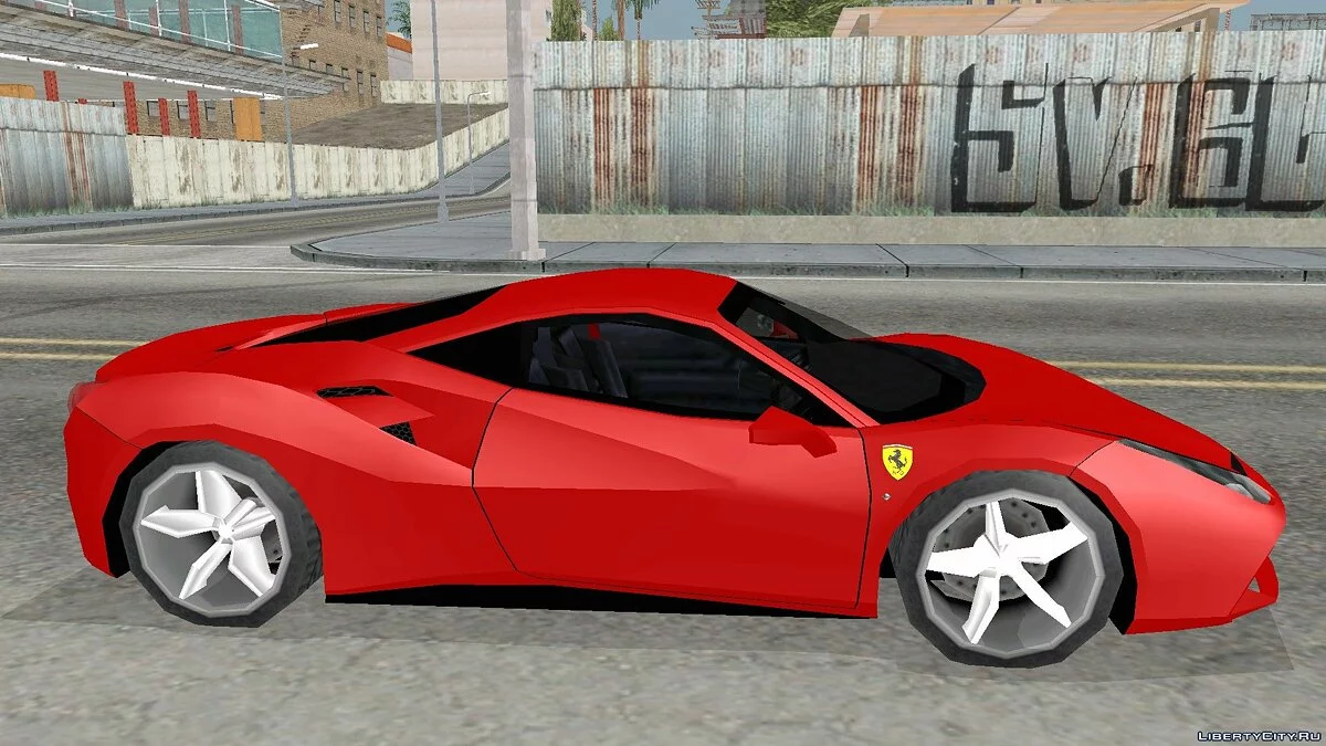 Ferrari 488 GTB / GTA San Andreas