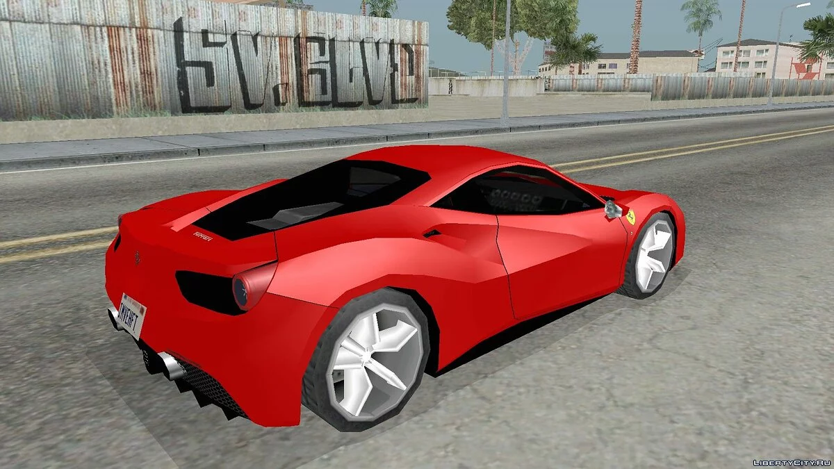 Ferrari 488 GTB / GTA San Andreas