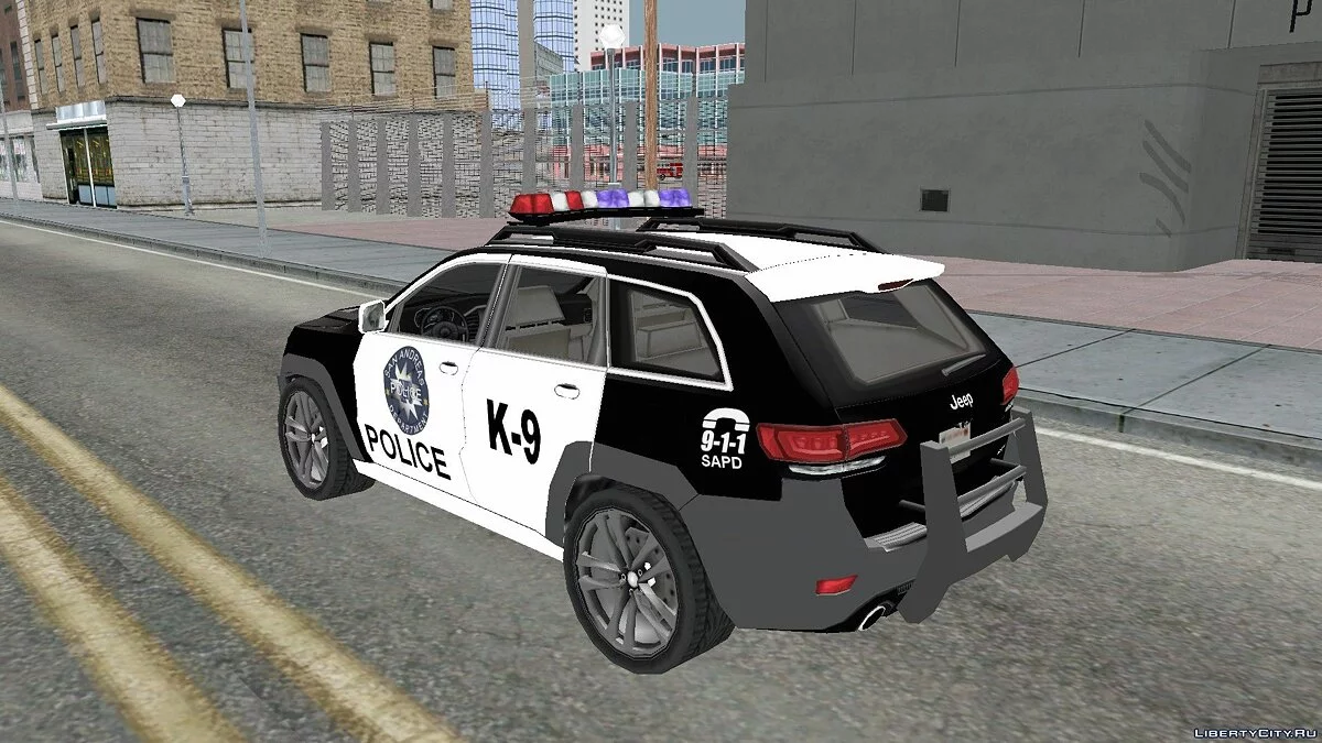 Jeep Grand Cherokee SRT8 MW Police Editon / GTA San Andreas