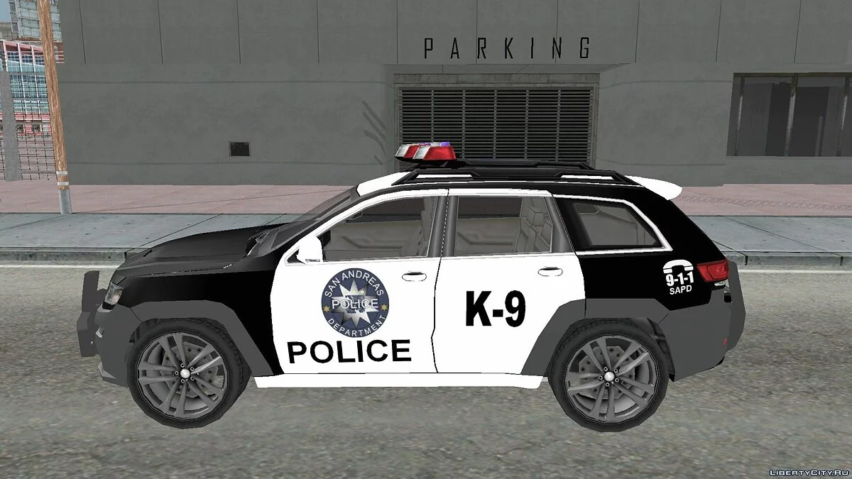 Jeep Grand Cherokee SRT8 MW Police Editon / GTA San Andreas