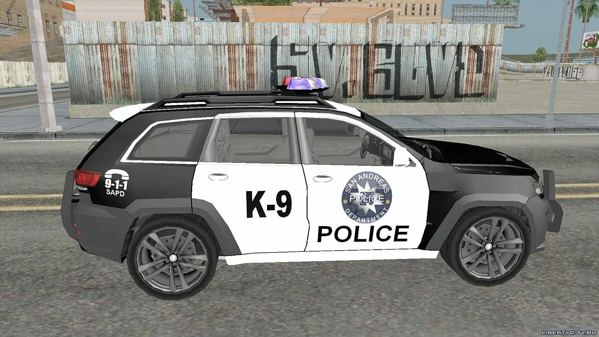 Jeep Grand Cherokee SRT8 MW Police Editon / GTA San Andreas