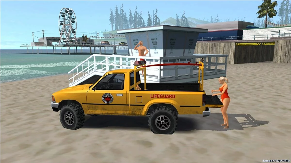 Karin Rebel de Salvavidas / GTA San Andreas