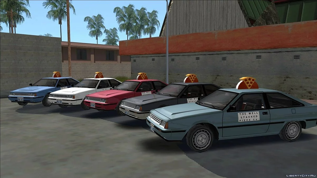 Доставка піци Maibatsu Verdana / GTA San Andreas