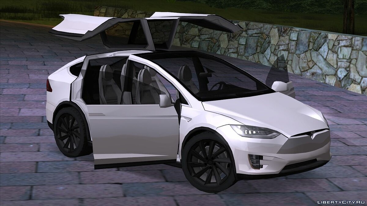 Gta 5 tesla model x addon фото 61