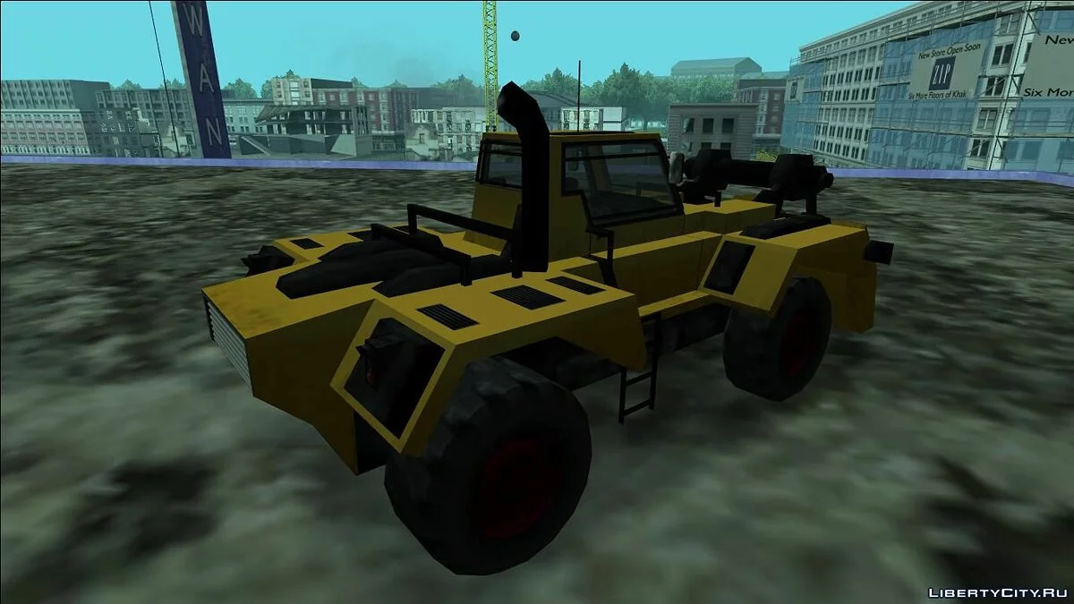 VCS Bulldozer (FROM GTA UNDERGROUND) / GTA San Andreas