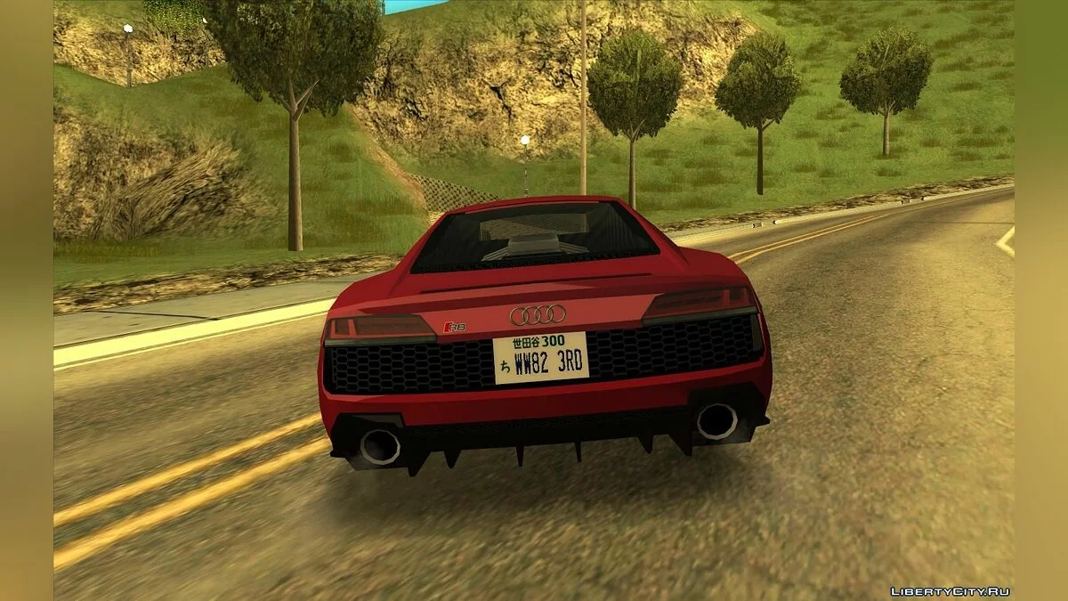 2019 Audi R8 V10 (SA стиль) / GTA San Andreas
