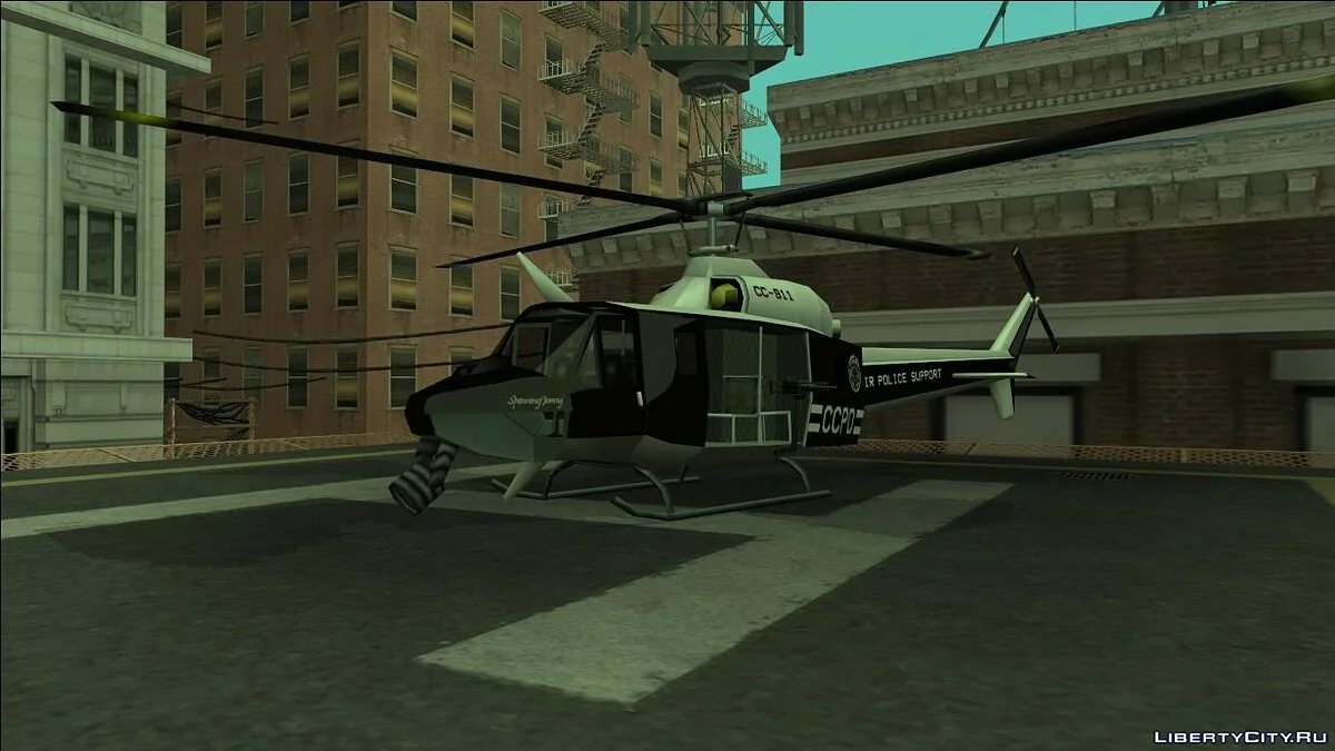 Policía Maverick de Carcer City (DE GTA UNDERGROUND) / GTA San Andreas