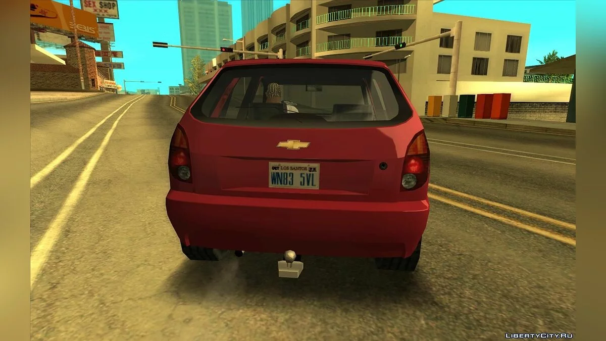 Chevrolet Celta 2010 (Улучшенная версия) / GTA San Andreas