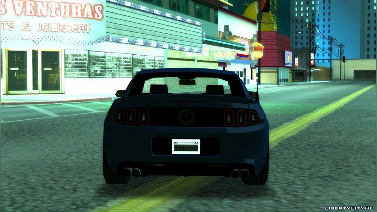 福特野马GT500谢尔比'13 / GTA San Andreas
