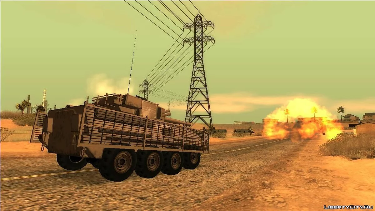HVY Defender Estilo SA / GTA San Andreas
