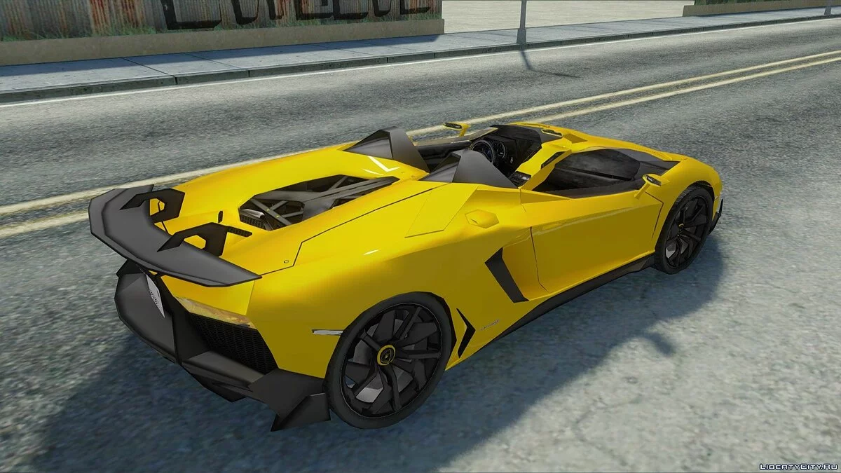 Lamborghini Aventador J '12 / GTA San Andreas