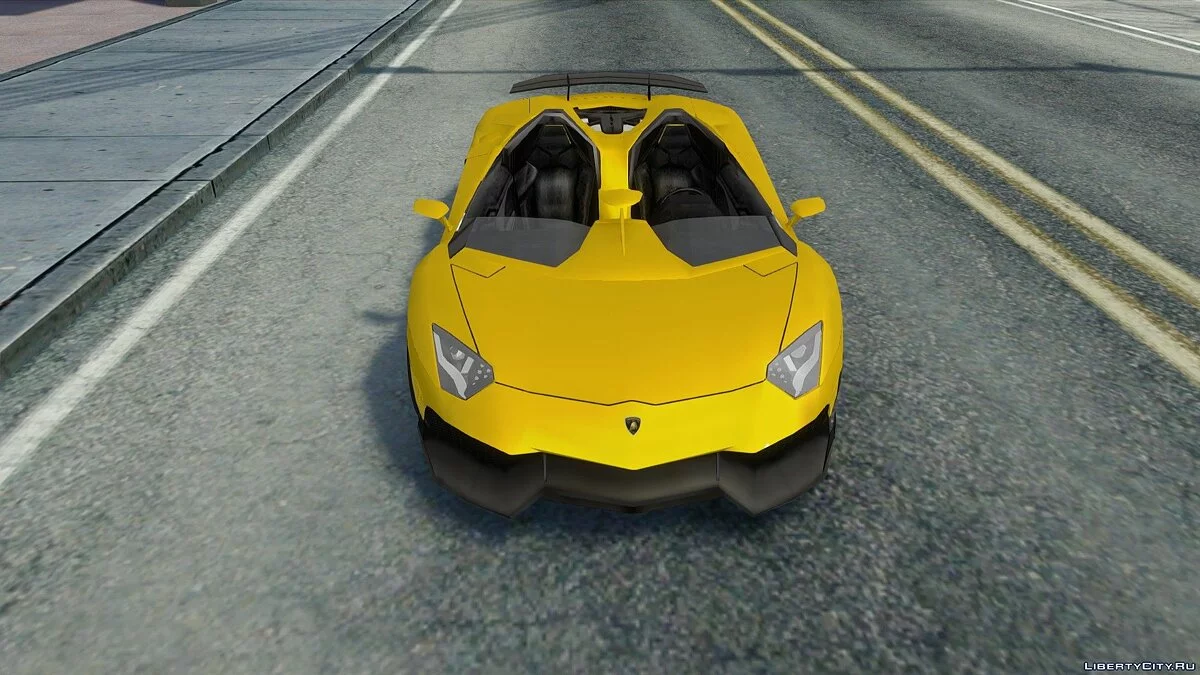 Lamborghini Aventador J '12 / GTA San Andreas