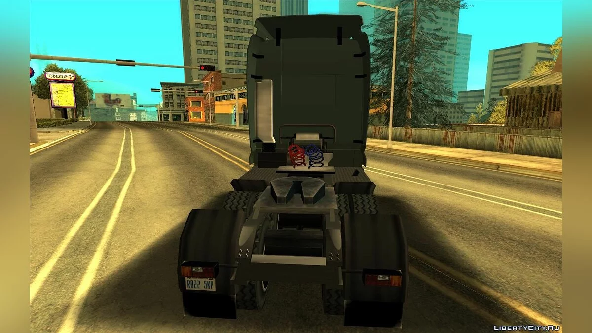 Man TGX 29.480 - Поліпшена (стиль SA) / GTA San Andreas