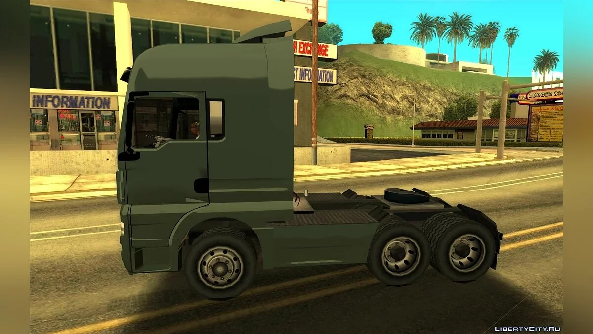 Man TGX 29.480 - Поліпшена (стиль SA) / GTA San Andreas