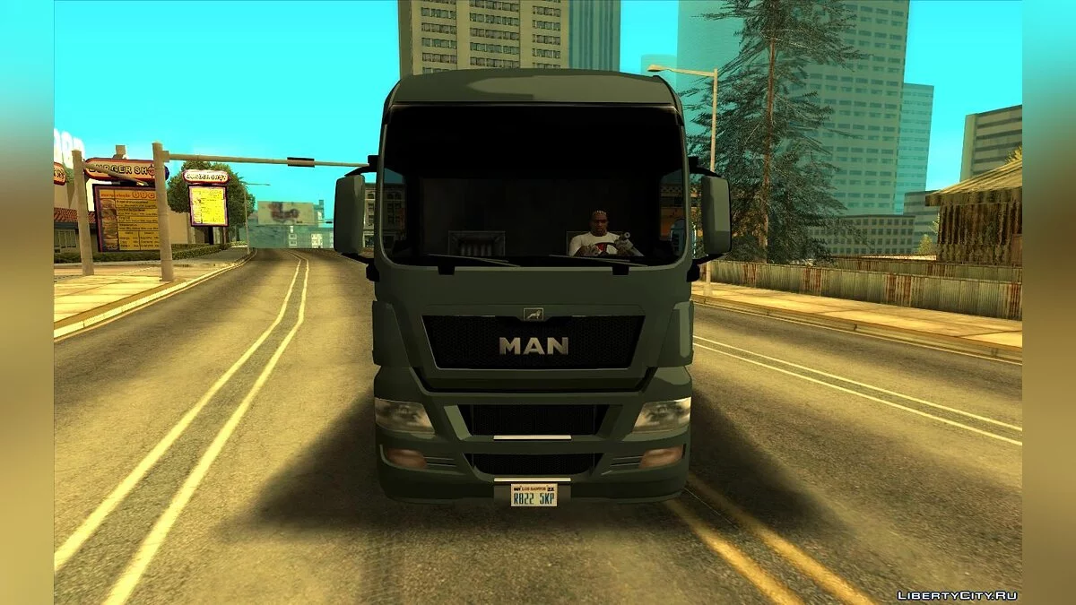 Man TGX 29.480 - Поліпшена (стиль SA) / GTA San Andreas