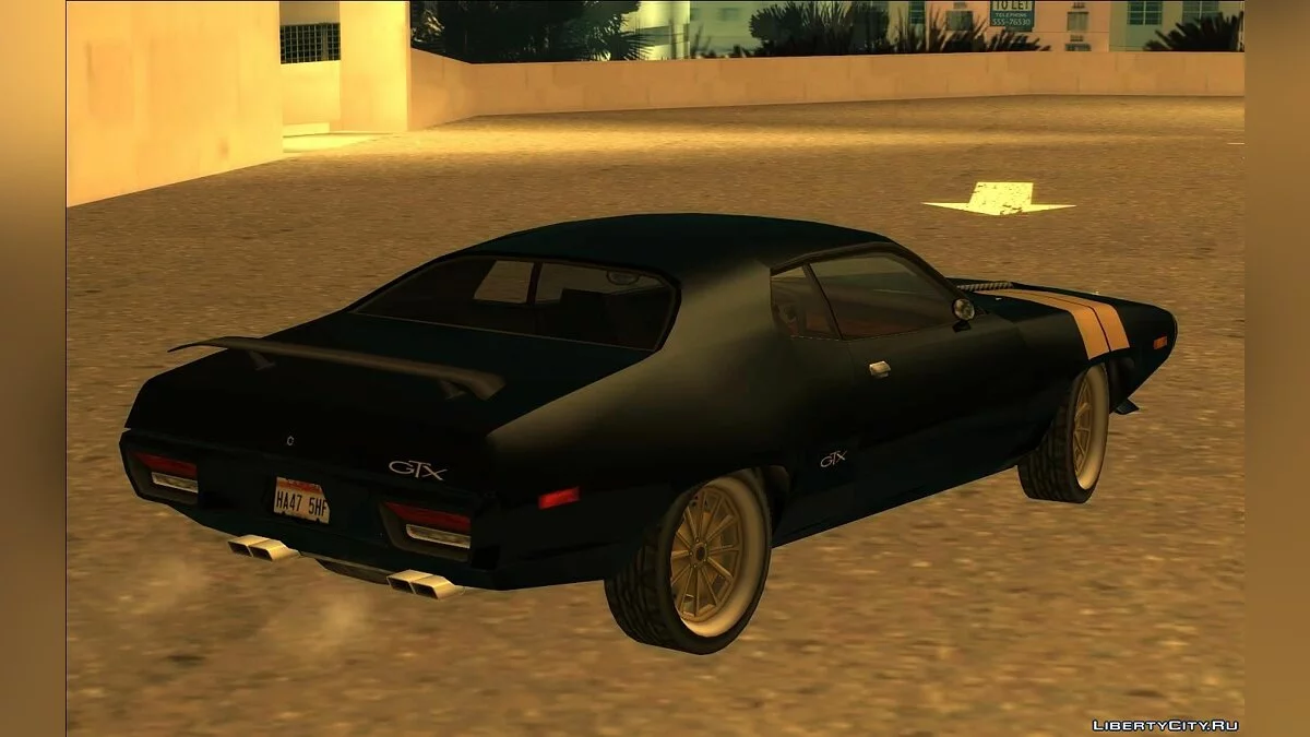 Plymouth GTX 426 Hemi (GR2-RS23) '71 (Fast and Furious 8) / GTA San Andreas