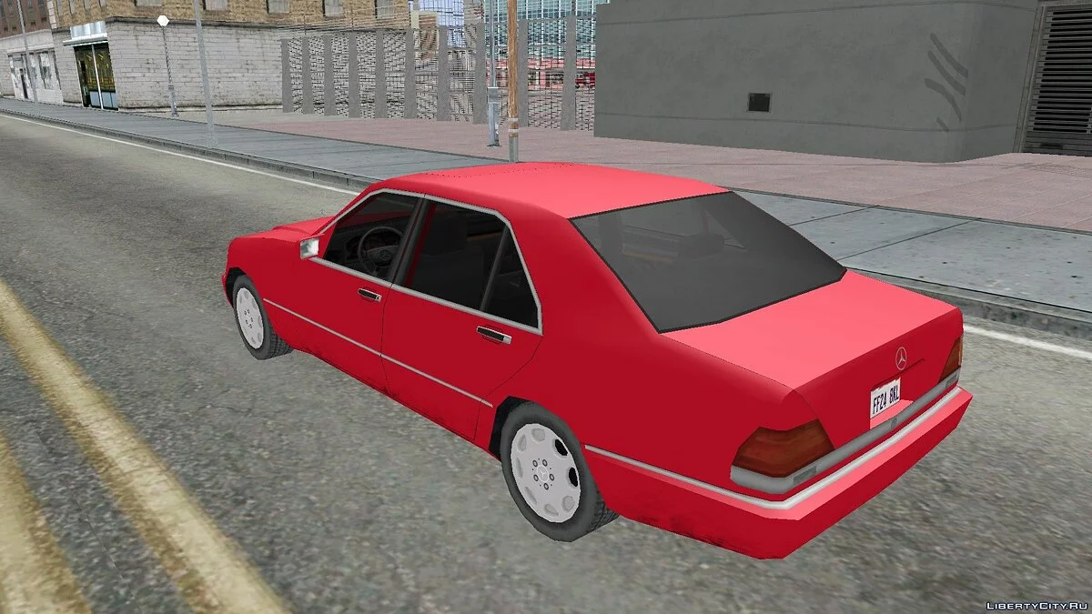 1992 Mercedes-Benz W140 S600 / GTA San Andreas