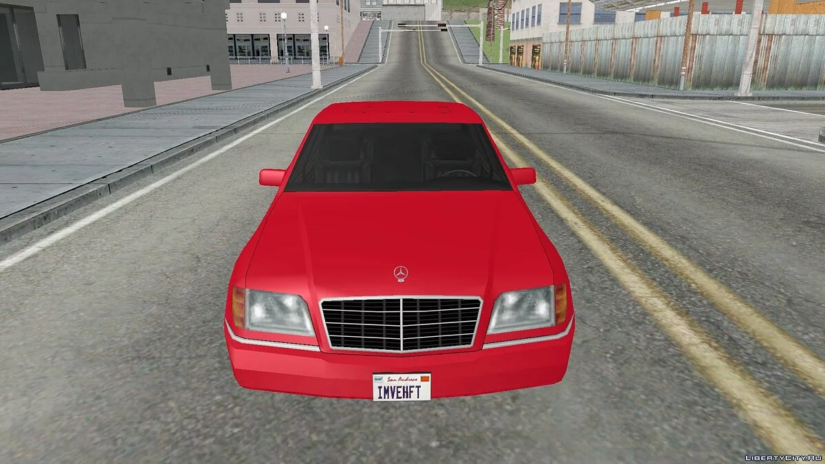 1992 Mercedes-Benz W140 S600 / GTA San Andreas
