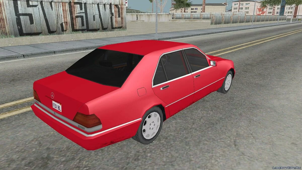1992 Mercedes-Benz W140 S600 / GTA San Andreas
