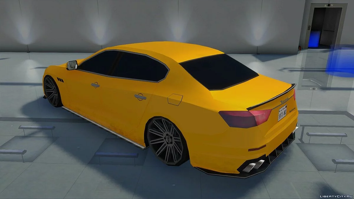 Maserati Quattroporte 2018 / GTA San Andreas
