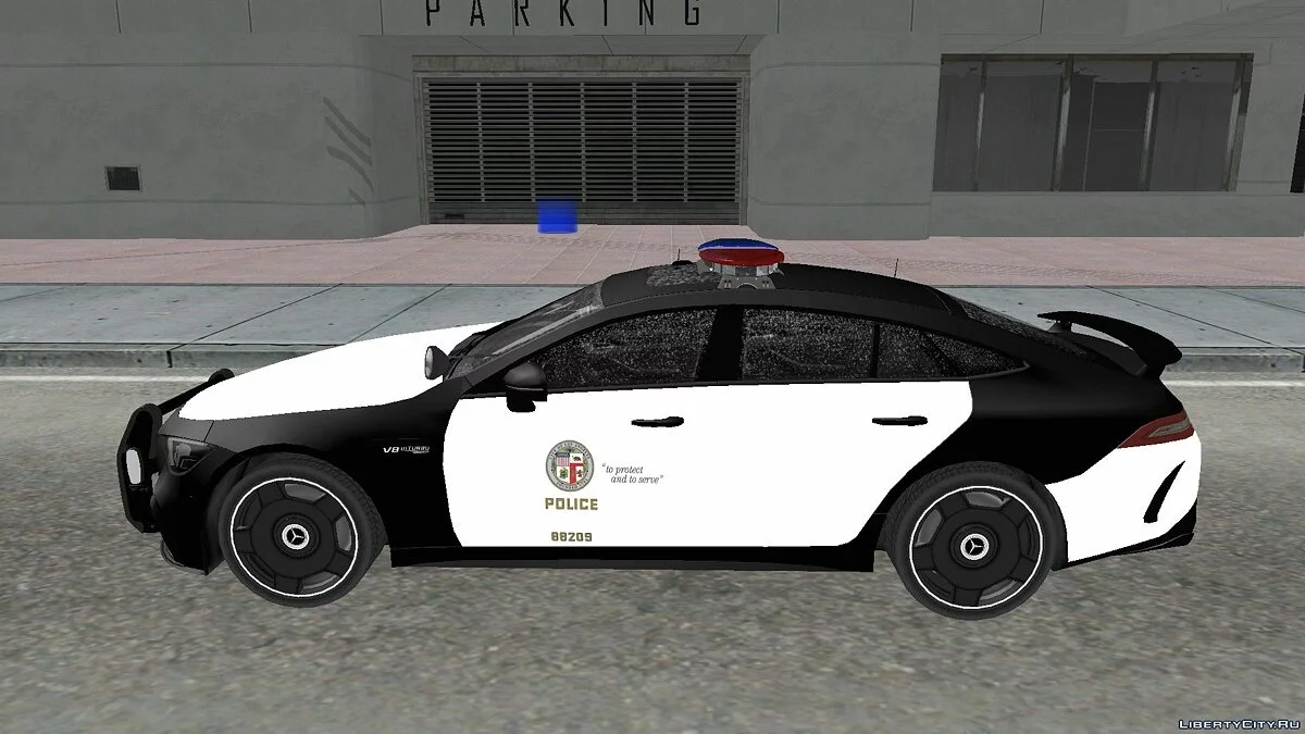 Mercedes-Benz GT63s Monoblock Policía / GTA San Andreas