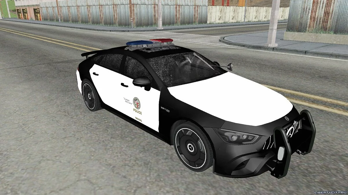 Mercedes-Benz GT63s Monoblock Policía / GTA San Andreas